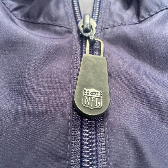 NFL New England Patriots Sports Illustrated Windbreaker Jacket Size Large - Picture 8 of 8